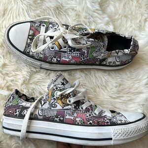 Comic all-star converse shoes